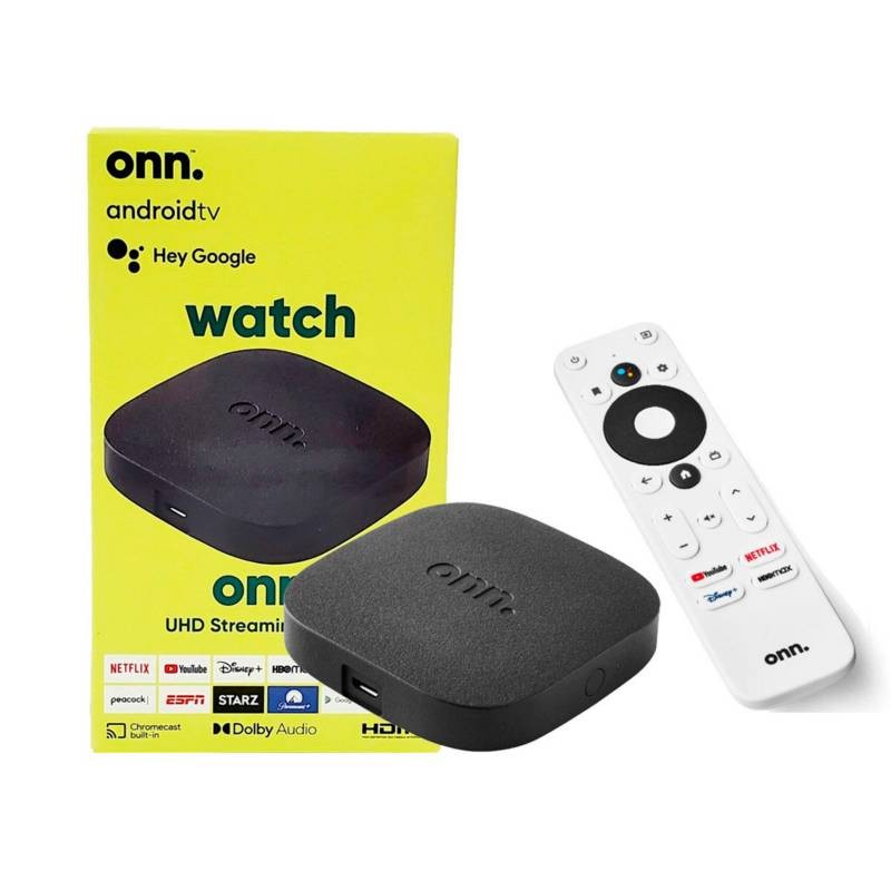 Tv Box Onn Watch 4k Con Android Tv Certificado Por Google